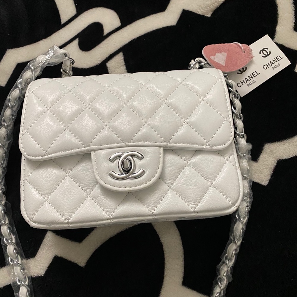 White crossbody